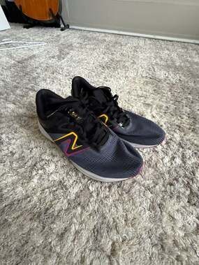 New Balance Drft Women's Running Shoes Size 8 Black Gray Pink Yellow